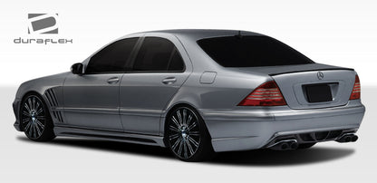 2000-2006 Mercedes S Class W220 Duraflex W-2 Rear Bumper Cover - 1 Piece