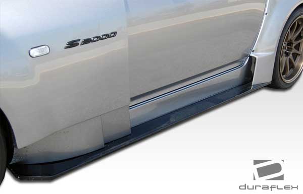 2000-2009 Honda S2000 Duraflex AM-S Wide Body Side Skirts Rocker Panels - 6 Piece