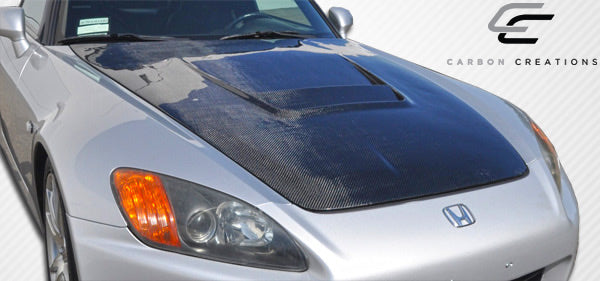 2000-2009 Honda S2000 Carbon Creations A-Sport Hood - 2 Piece