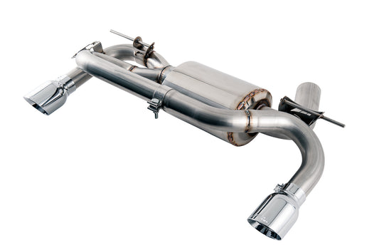 AWE Touring Edition Axle Back Exhaust for BMW F3X 340i / 440i - Chrome Silver Tips (90mm)