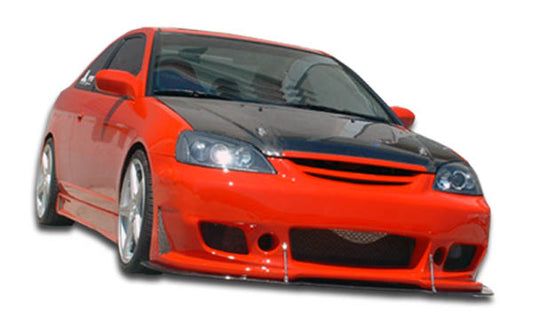 2001-2003 Honda Civic 2dr / 4DR Duraflex B-2 Front Bumper Cover - 1 Piece