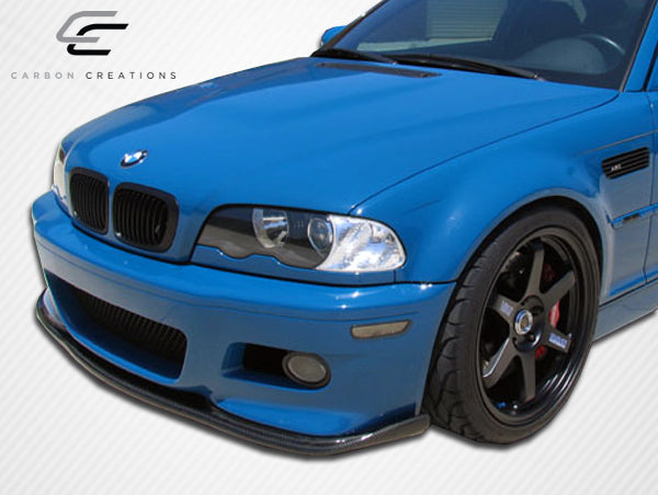 2001-2006 BMW M3 E46 2Dr Carbon Creations HM-S Front Lip Under Spoiler Air Dam - 1 Piece