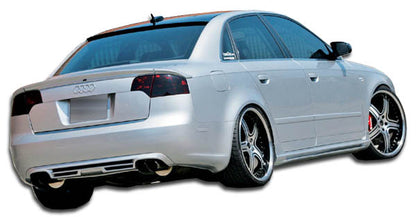 2002-2008 Audi A4 B6 B7 S4 4DR Wagon Duraflex A-Tech Side Skirts Rocker Panels - 2 Piece