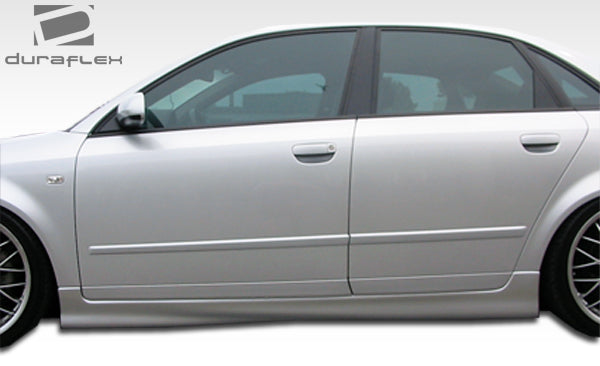 2002-2008 Audi A4 B6 B7 S4 4DR Wagon Duraflex R-1 Side Skirts Rocker Panels - 2 Piece