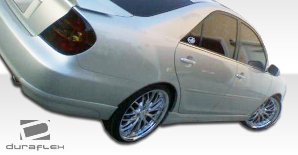 2002-2006 Toyota Camry Duraflex Vortex Rear Add Ons Spat Bumper Extensions - 2 Piece