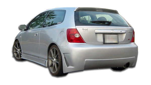 2002-2005 Honda Civic Si HB Duraflex B-2 Rear Bumper Cover - 1 Piece