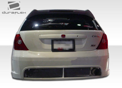 2002-2005 Honda Civic Si HB Duraflex JDM Buddy Rear Bumper Cover - 1 Piece