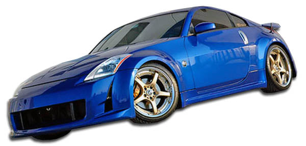 2003-2008 Nissan 350Z Z33 Duraflex AM-S Side Skirts Rocker Panels - 2 Piece