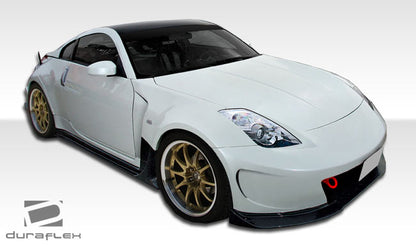 2003-2008 Nissan 350Z Z33 Duraflex AM-S Wide Body Front Under Spoiler Air Dam Lip Splitter - 1 Piece