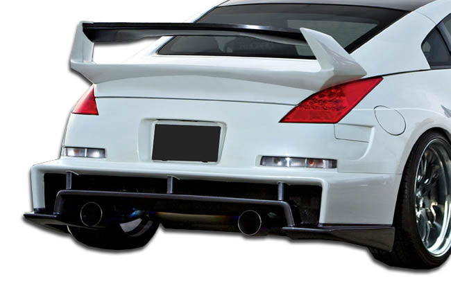 2003-2008 Nissan 350Z Z33 Duraflex AM-S Wide Body Rear Diffuser - 1 Piece