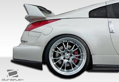 2003-2008 Nissan 350Z Z33 Duraflex AM-S Wide Body Rear Fender Flares - 2 Piece