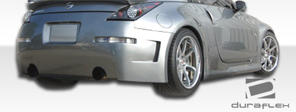 2003-2008 Nissan 350Z Z33 Duraflex B-2 Wide Body Side Skirts Rocker Panels - 2 Piece