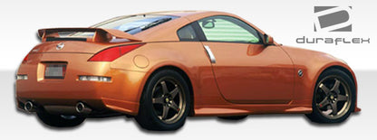 2003-2008 Nissan 350Z Z33 Duraflex N-1 Rear Add Ons Spat Bumper Extensions - 2 Piece