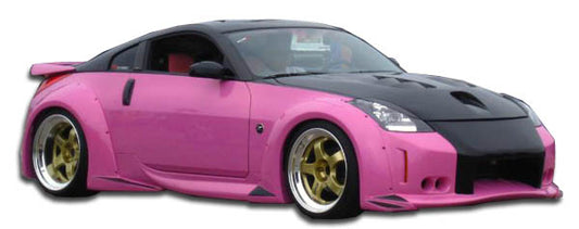 2003-2008 Nissan 350Z Z33 2DR Duraflex Vader 3 Wide Body Kit - 9 Piece