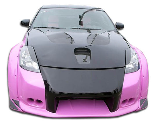 2003-2008 Nissan 350Z Z33 Duraflex Vader 3 Wide Body Front Bumper Cover - 1 Piece