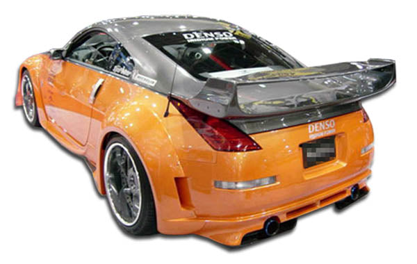 2003-2008 Nissan 350Z Z33 Duraflex Vader 3 Wide Body Rear Bumper Cover - 1 Piece