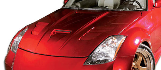 2003-2006 Nissan 350Z Z33 Duraflex Vader Hood - 1 Piece