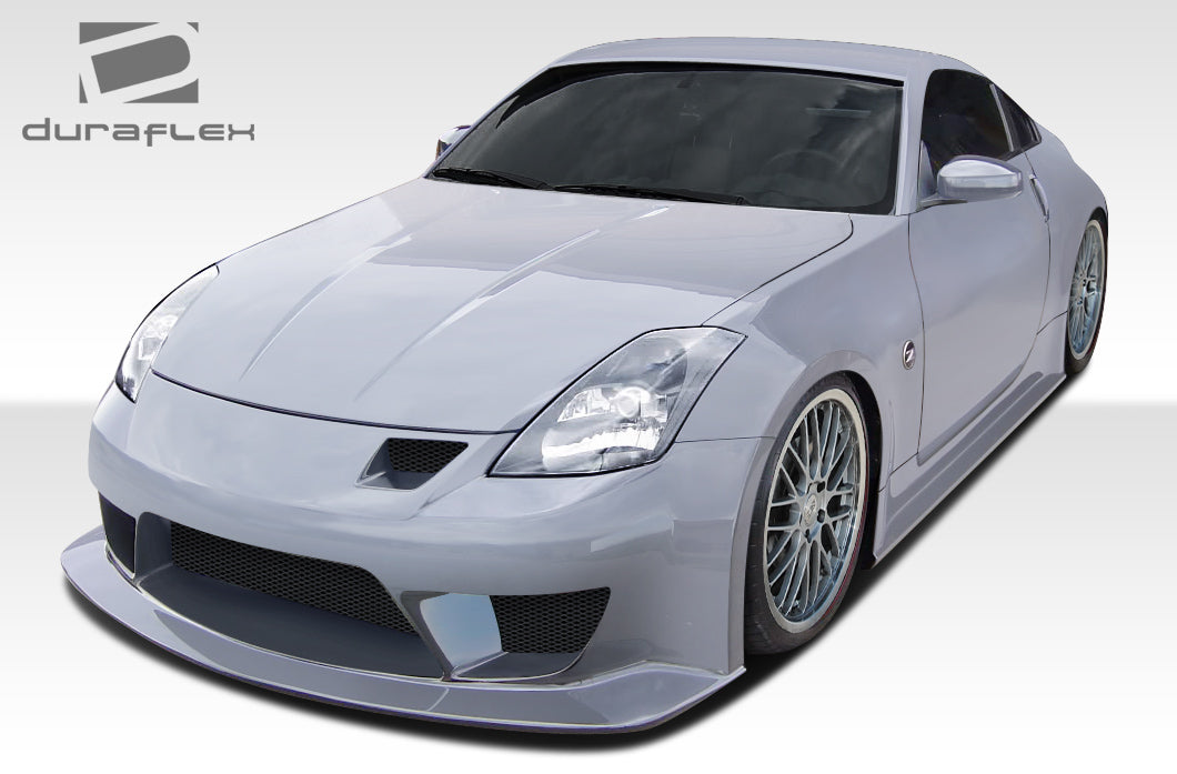 2003-2008 Nissan 350Z Z33 Duraflex J-Spec 2 Front Bumper Cover - 1 Piece