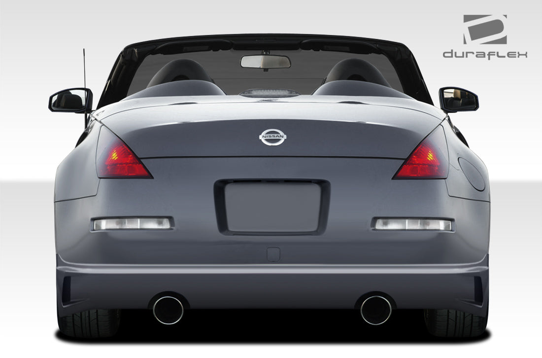 2003-2008 Nissan 350Z Z33 Duraflex J-Spec Rear Lip Under Spoiler Air Dam - 1 Piece