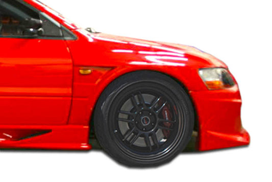 2003-2006 Mitsubishi Lancer Evolution 8 9 Duraflex VT-X Wide Body Front Fenders - 2 Piece