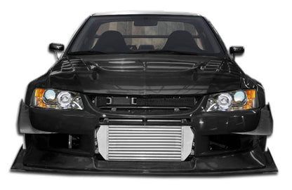 2003-2006 Mitsubishi Lancer Evolution 8 9 Duraflex VT-X Wide Body Front Bumper Cover - 1 Piece