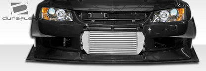 2003-2006 Mitsubishi Lancer Evolution 8 9 Duraflex VT-X Wide Body Front Under Spoiler Air Dam Lip Splitter - 1 Piece