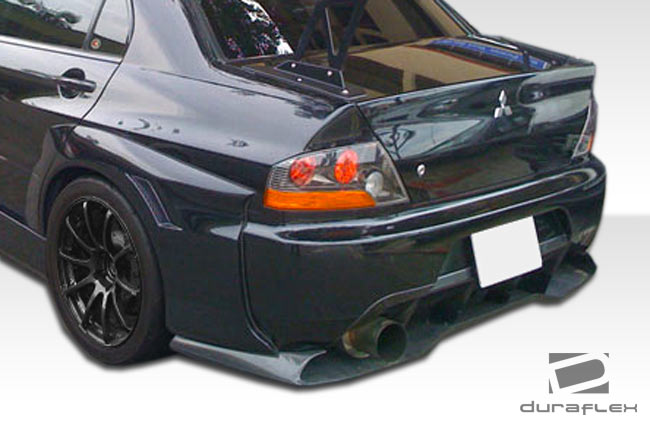 2003-2006 Mitsubishi Lancer Evolution 8 9 Duraflex VT-X Wide Body Rear Fender Flares - 4 Piece