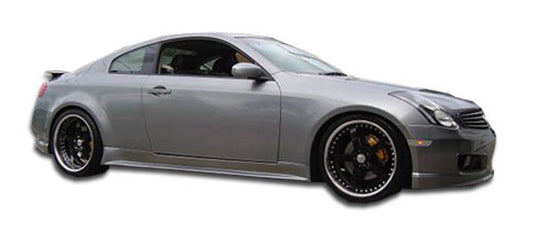 2003-2007 Infiniti G Coupe G35 Duraflex GT Competition Side Skirts Rocker Panels - 2 Piece