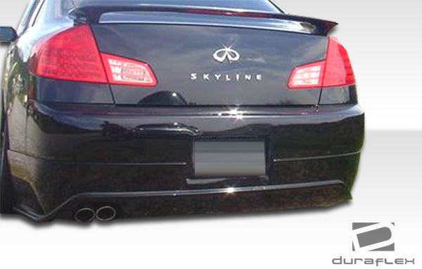 2003-2004 Infiniti G Sedan G35 Duraflex Sigma Rear Lip Under Spoiler Air Dam - 1 Piece