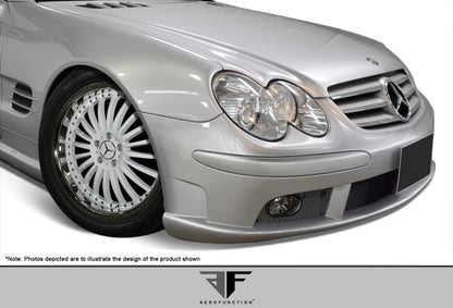 2003-2008 Mercedes SL Class R230 AF-1 Front Bumper Cover ( GFK ) - 1 Piece