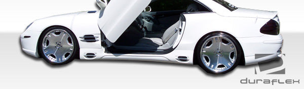 2003-2012 Mercedes SL Class R230 Duraflex LR-S Side Skirts Rocker Panels - 2 Piece