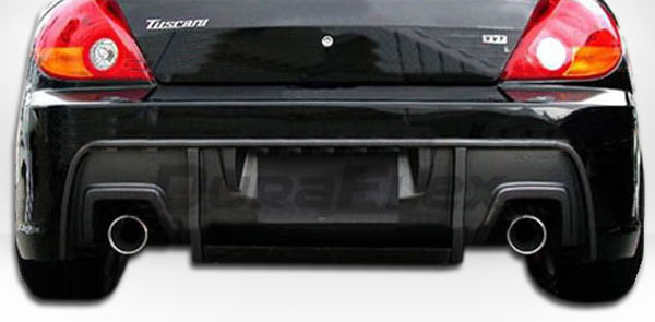 2003-2006 Hyundai Tiburon Duraflex Spec-R Rear Bumper Cover - 1 Piece