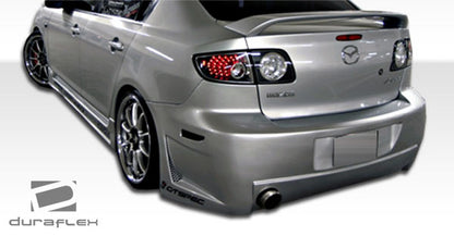 2004-2009 Mazda 3 4DR Duraflex B-2 Rear Bumper Cover - 1 Piece