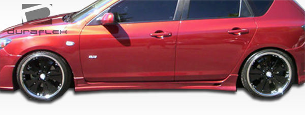 2004-2009 Mazda 3 Duraflex K-1 Side Skirts Rocker Panels - 2 Piece