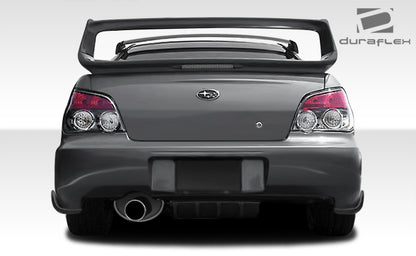 2004-2007 Subaru Impreza WRX STI 4DR Duraflex C-Speed 2 Rear Add Ons Spat Bumper Extensions - 2 Piece