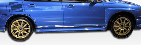 2002-2007 Subaru Impreza WRX STI 4DR Duraflex STI Look Side Skirts Rocker Panels - 2 Piece