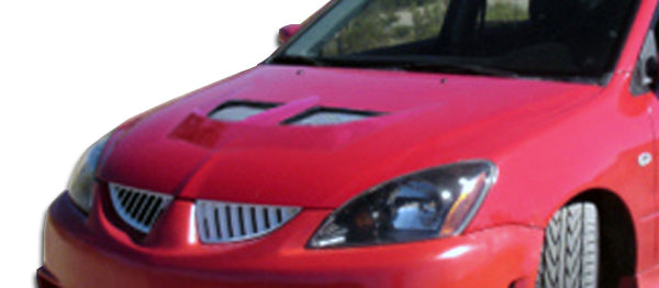 2004-2007 Mitsubishi Lancer Duraflex Evo Hood - 1 Piece