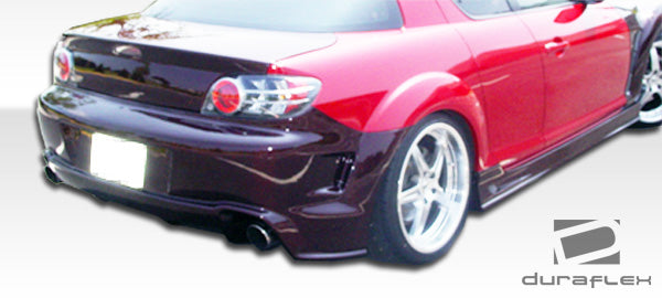 2004-2011 Mazda RX-8 Duraflex GT Competition Rear Bumper Cover - 1 Piece