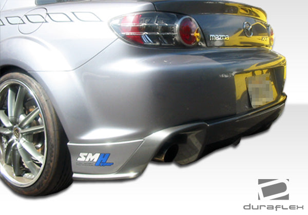 2004-2008 Mazda RX-8 Duraflex M-1 Speed Rear Lip Under Spoiler Air Dam - 1 Piece