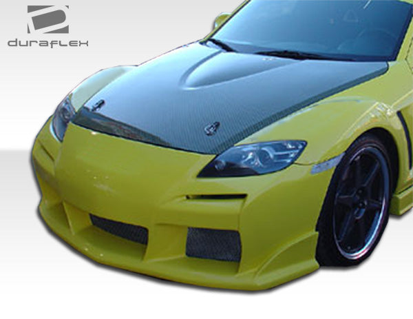 2004-2008 Mazda RX-8 Duraflex Raven Front Bumper Cover - 1 Piece