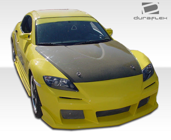 2004-2011 Mazda RX-8 Duraflex Raven Side Skirts Rocker Panels - 2 Piece