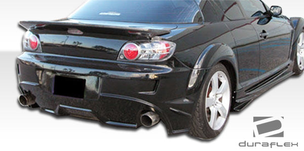 2004-2011 Mazda RX-8 Duraflex Velocity Rear Bumper Cover - 1 Piece