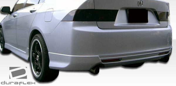 2004-2005 Acura TSX Duraflex J-Spec Rear Lip Under Spoiler Air Dam - 1 Piece