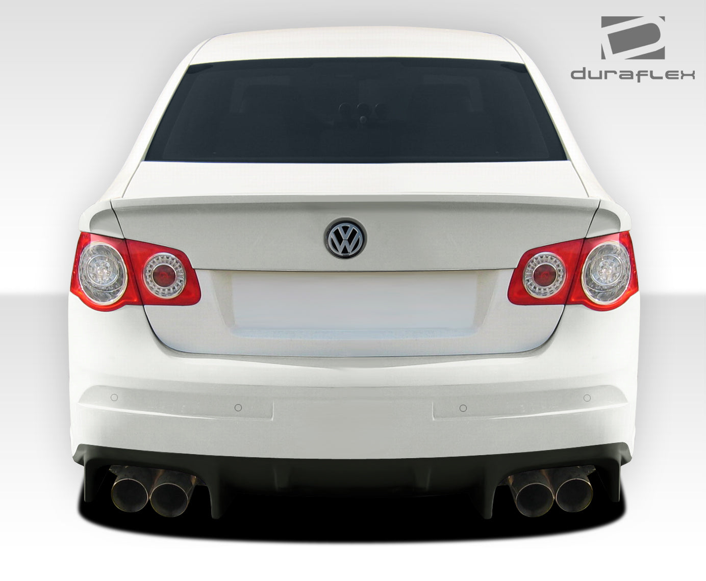 2005-2010 Volkswagen Jetta Duraflex R-GT Wide Body Rear Bumper Cover - 5 Piece