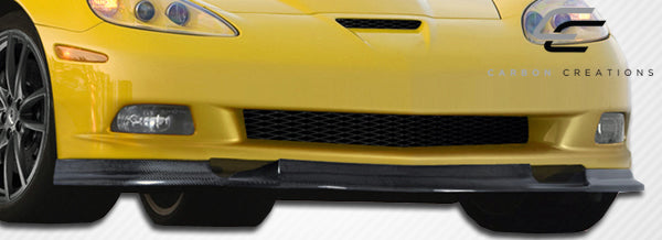 2005-2013 Chevrolet Corvette C6 Carbon Creations ZR Edition Front Lip Under Spoiler Air Dam - 1 Piece