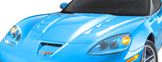 2005-2013 Chevrolet Corvette C6 Duraflex H-Design Hood - 1 Piece