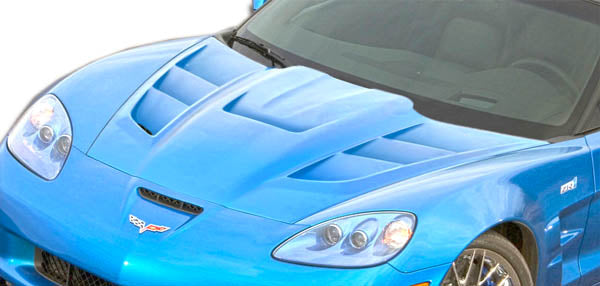 2005-2013 Chevrolet Corvette C6 Duraflex ZR Edition 2 Hood - 1 Piece