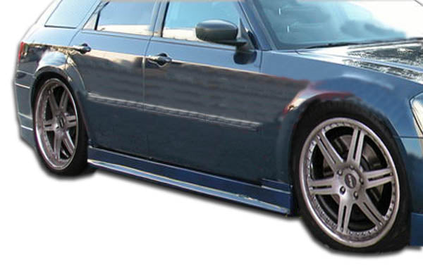 2005-2010 Dodge Magnum Chrysler 300 300C Duraflex Quantum Side Skirts Rocker Panels - 2 Piece