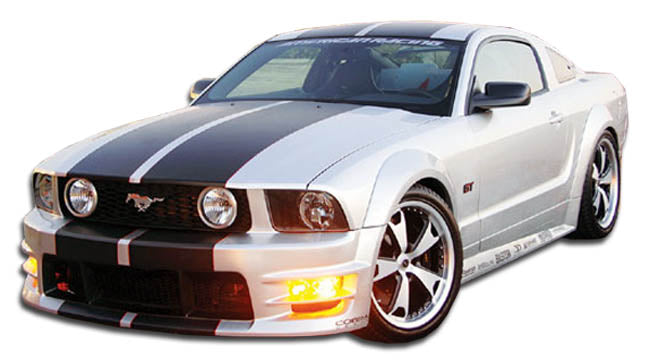 2005-2009 Ford Mustang Duraflex GT500 Wide Body Kit - 10 Piece