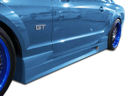 2005-2014 Ford Mustang Duraflex GT Concept Side Skirts Rocker Panels - 2 Piece